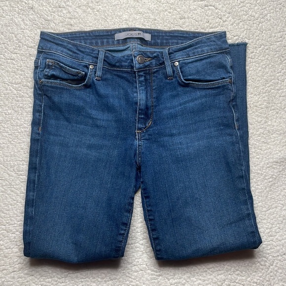 Joe’s Jeans Denim Stretch Cuff Crop comfy size 27 - Picture 3 of 9